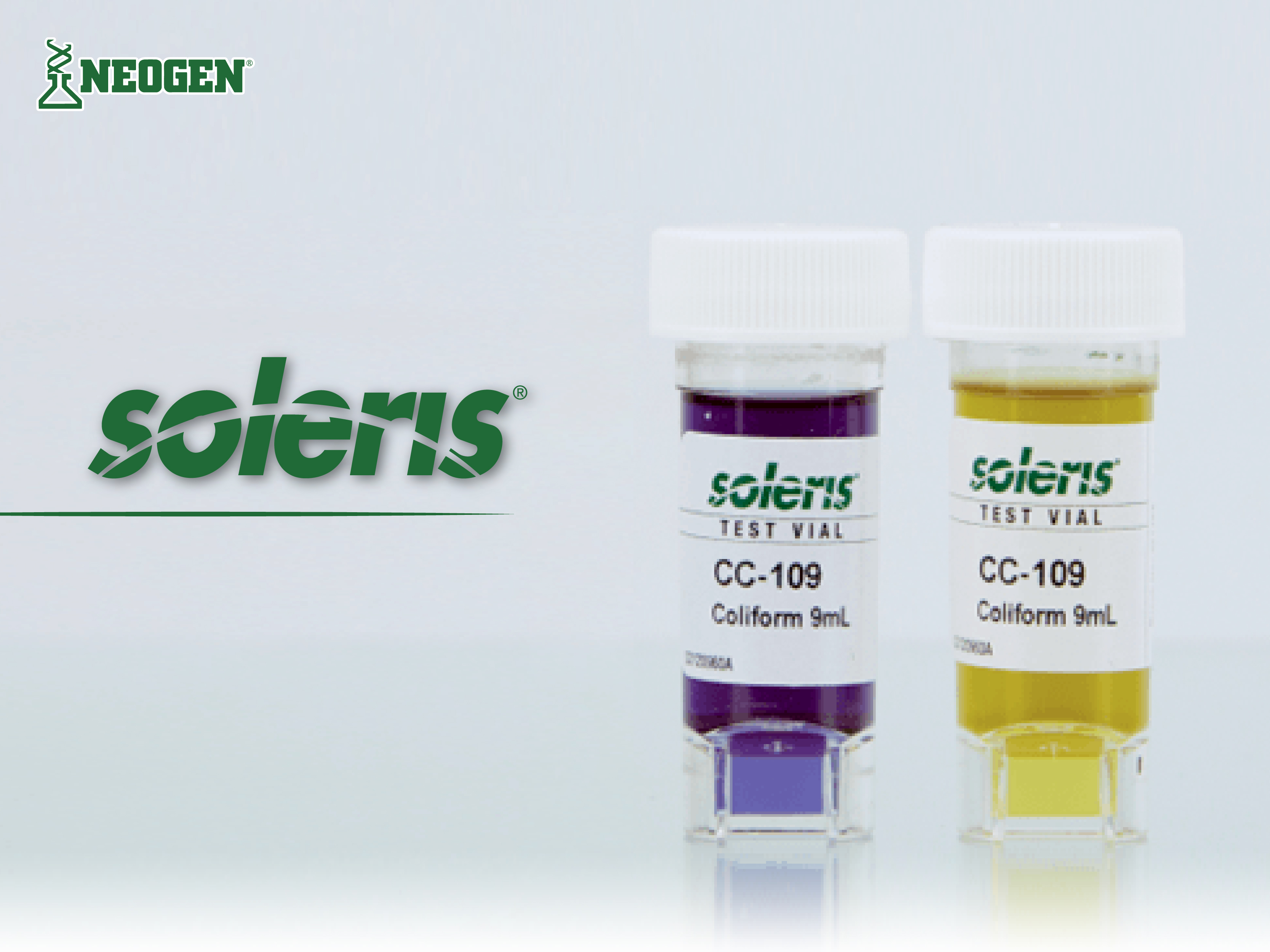 Soleris -　　　　　Coliform Vial