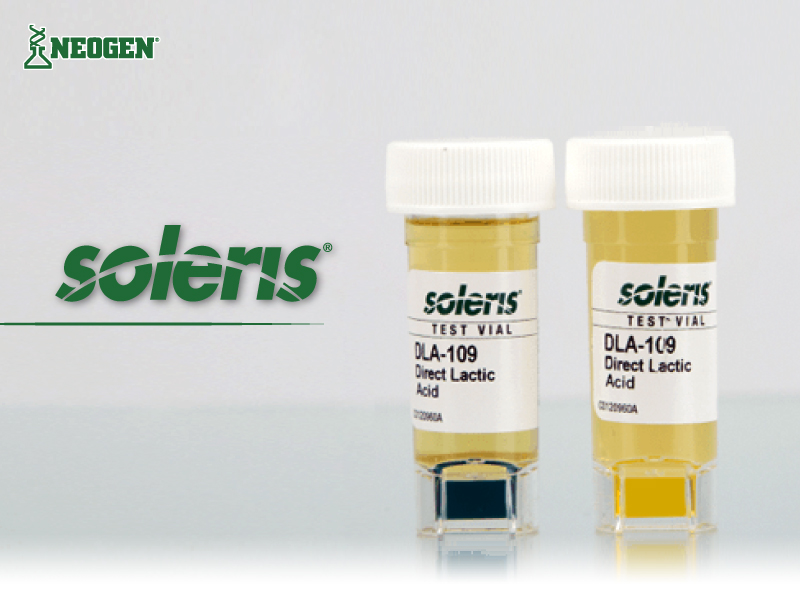 Soleris -　　　　　　Direct  Lactic  Acid  Vial